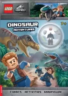 Image of LEGO (R) Jurassic World (TM): Dinosaur Adventures Activity Book (with ACU guard minifigure)