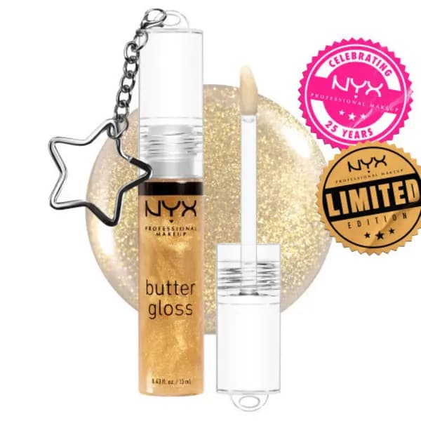 Image of NYX Professional Makeup Butter Lip Gloss 25k Gold 13ml