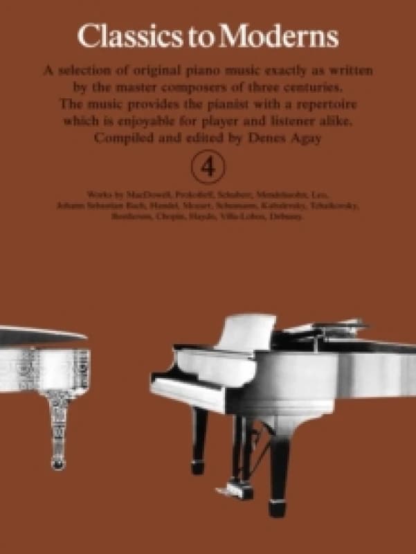 Image of Classics to Moderns. 4 by Denes Agay Paperback