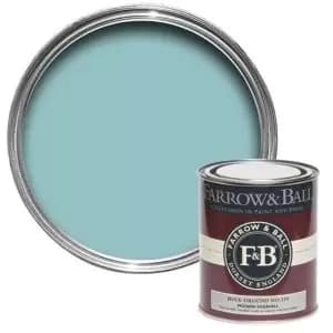 Image of Farrow & Ball Modern Blue Ground No. 210 Eggshell Paint, 750Ml