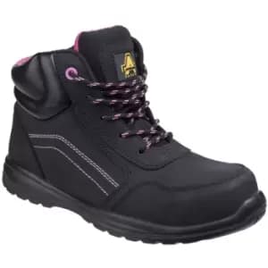 Image of Amblers Safety - AS601 Womens/Ladies Composite Safety Boots (3 uk) (Black) - Black