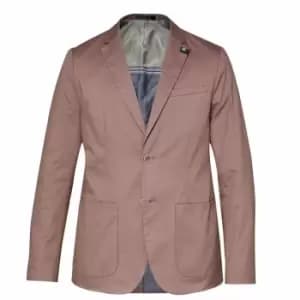 Image of Ted Baker Dyed Cotton Blazer - Pink