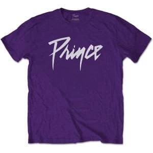 Image of Prince - Logo Unisex Large T-Shirt - Purple