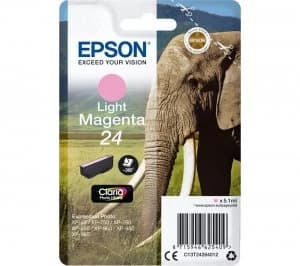 Image of Epson Elephant 24 Light Magenta Ink Cartridge