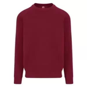 Image of AWDis Just Hoods Mens Graduate Heavyweight Sweatshirt (S) (Burgundy)