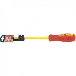 Image of Draper Expert VDE Insulated Parallel Slotted Screwdriver 6.5mm 150mm