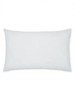 Image of Catherine Lansfield Non-Iron Standard Pillowcase Pair - White