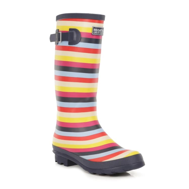 Image of Regatta Lady Fairweather II Wellies Multi Stripe female 3 (36)
