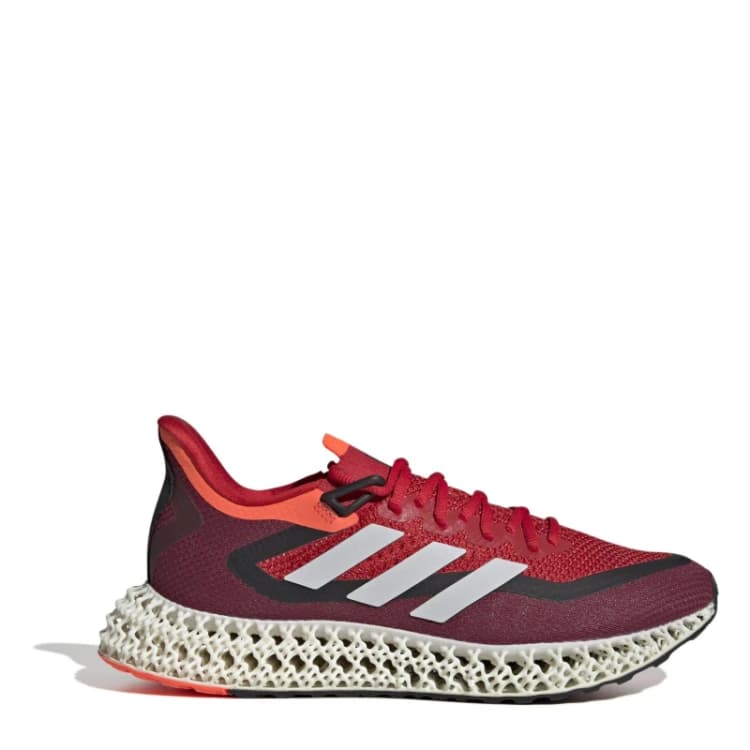 Image of adidas 4DFWD Road Running Shoes Adults - Red Red 6.5