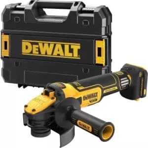 Image of DEWALT DCG409VS 18v XR Cordless Flexvolt Advantage Angle Grinder 125mm No Batteries No Charger Case