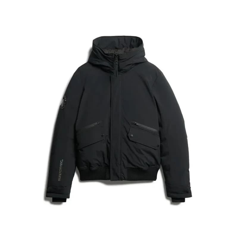 Image of Superdry City Padded Bomber Jacket Black M