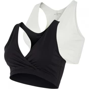 Image of Mamalicious 2 Pack Nursing Fashion Bra - Black/White