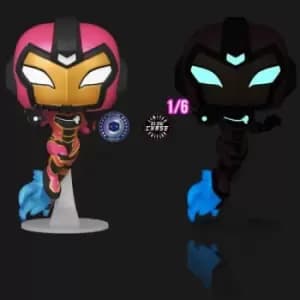 Image of PIAB EXC Marvel Comics Iron Heart with GITD Chase Pop! Vinyl Figure