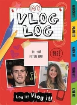 Image of My Vlog Log by Frankie J. Jones Hardback