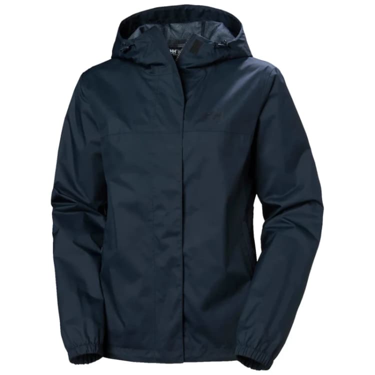 Image of Helly Hansen Womens hooded waterproof jacket Helly Hansen Vancouver Bleu Female L
