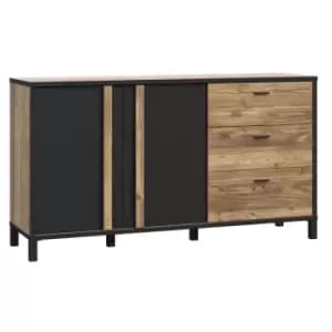 Image of FWStyle Hayato 2 Door 3 Drawer Sideboard