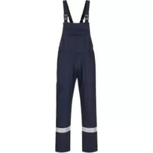 Image of Biz Weld Iona Bib and Brace Navy 2XL