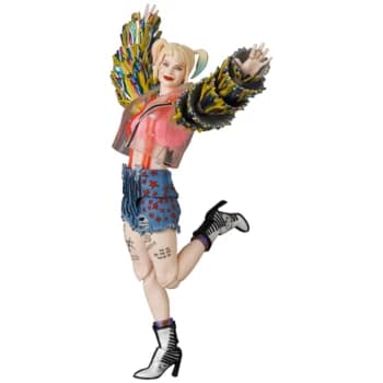 Image of Medicom Birds Of Prey MAFEX Figure - Harley Quinn (Caution Tape Version)