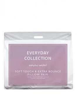 Image of Everyday Collection Soft Touch And Extra Bounce Pillows (Pair)