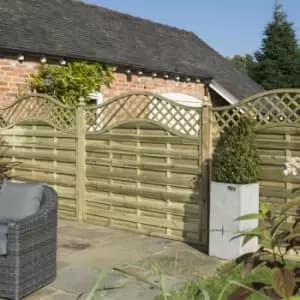 Image of Rowlinson 6x5 Grosvenor Screen 3 Pack - Natural Timber