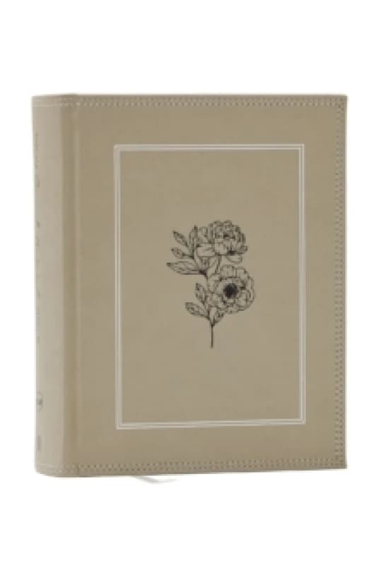 Image of NKJV, Journal the Word Bible, Large Print: Reflect, Journal or Create Art Next to Your Favorite Verses (Stone Leathersoft over board, Red Letter) Hard