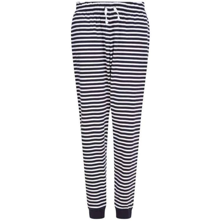 Image of SF Mens Stars Cuffed Lounge Pants in Dark Navy Size: XS Dark Navy Male XS