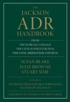 Image of The Jackson Adr Handbook by Susan Blake Paperback