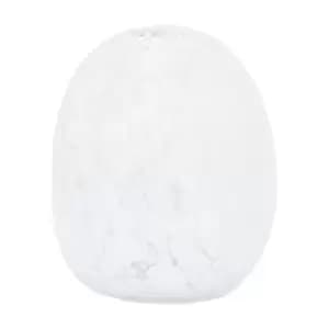 Image of Gallery Interiors Lemme Vase in Clear White Speckle / Large