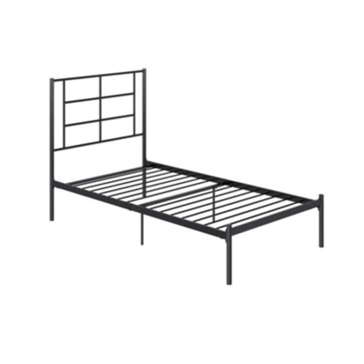 Image of Dorel Jensen Metal Bed Black Single, Black 4478019QEUK