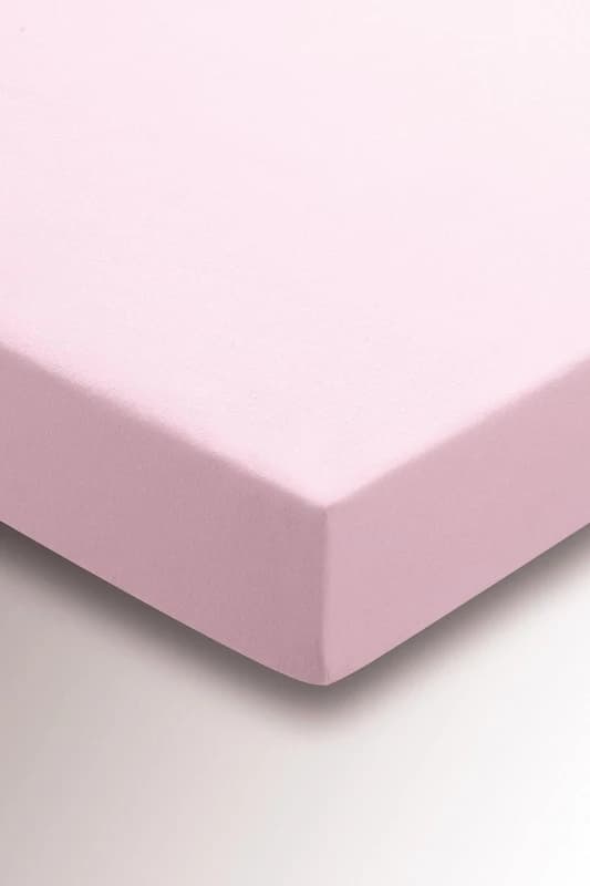 Image of Helena Springfield Helena Springfield 'Hs Brushed Cotton' Fitted Sheet in Baby Pink Size: Super King Fitted Baby Pink Super King Fitted Unisex 50167