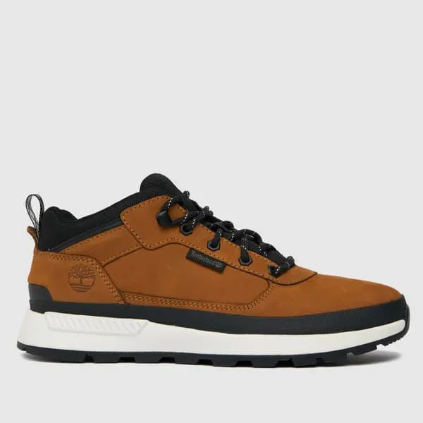 Image of Timberland field trekker low boots in tan Tan UK 12 (EU 47)
