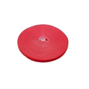 Image of LTC Pro Roll Cable Management Hook and Loop Tape (Red)