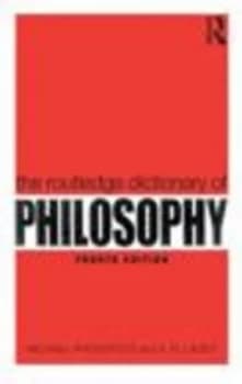 Image of The Routledge Dictionary of Philosophy by Michael Proudfoot Paperback