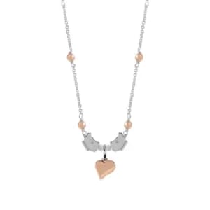 Image of Radley Ladies Rose Gold and Silver Plated Charm Necklace