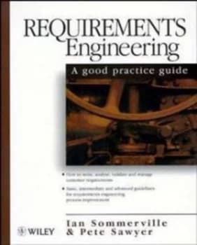 Image of Requirements Engineering by Ian Sommerville Book