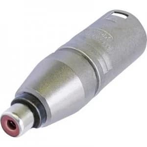 Image of Neutrik NA2MPMF XLR adapter XLR plug - RCA socket (phono)