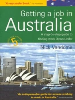 Image of Getting a Job in Australia by Nick Vandome Paperback