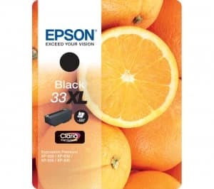 Image of Epson Oranges 33XL Black Ink Cartridge