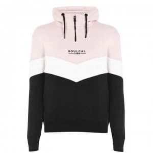 Image of SoulCal Cut and Sew OTH Hoodie Ladies - Black/Pink