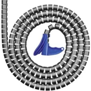 Image of HellermannTyton 161-64415 Cable trunking 27mm (max) White 2 m