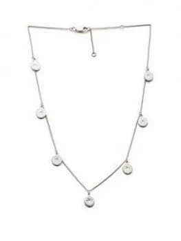 Image of Rachel Jackson London Sterling Silver Eternal Sun Coin Choker Necklace