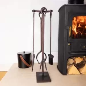 Image of Maple Fireside Companion Set