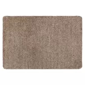 Image of JVL Kensington Cotton Mat 50x75cm - Brown