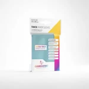 Image of Gamegenic Thick Inner Card Sleeves: Clear - 50 Sleeves