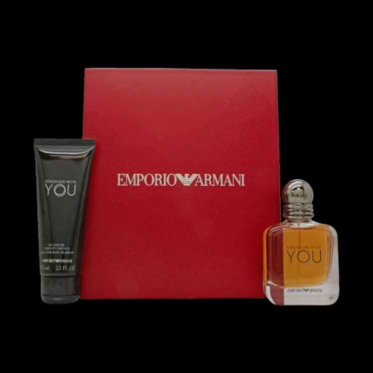 Image of Armani Stronger with You Eau de Toilette 50ml Gift Set (Worth £75.40)