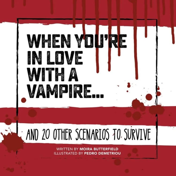 Image of Boxer Gifts When You're in Love With a Vampire... Book Multi unisex