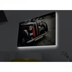 Image of 4570MDACT-043 Multicolor Decorative LED Lighted Canvas Painting