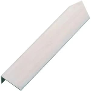 Image of Wickes Multi Purpose Angle - Aluminium 23.5 x 43.5mm x 1m