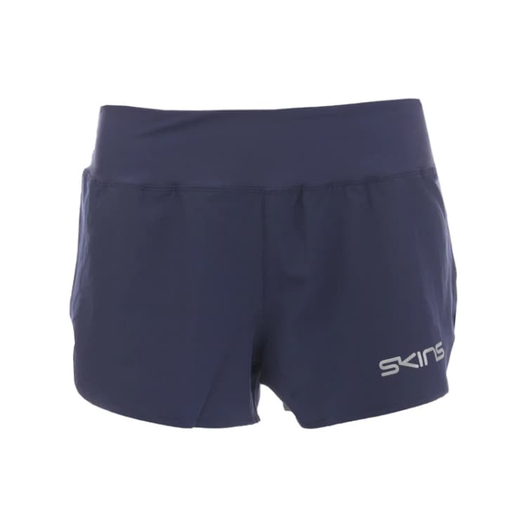 Image of Skins Running Shorts Womens - Blue Blue 8