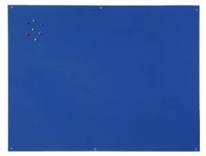 Image of Bi-Office Unframed Blue Felt Notice Board 120x90cm